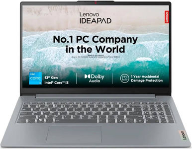 Lenovo IdeaPad 15IRU7 (83B40004IN) Laptop (15.6 Inch | Core i3 13th Gen | 8 GB | Windows 11 | 512 GB SSD)