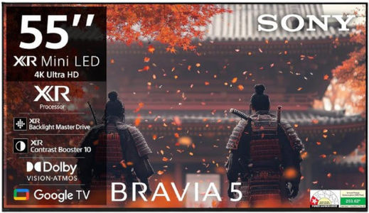 Sony BRAVIA 5 K-55XR50 55 inch UHD Smart Mini LED TV
