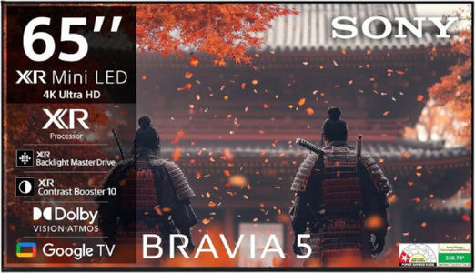 Sony BRAVIA 5 K-65XR50 65 inch UHD Smart Mini LED TV
