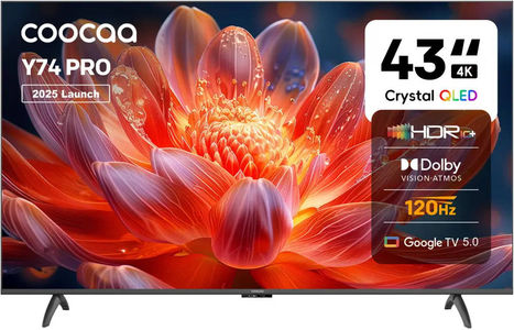 Coocaa 43Y74 Pro 43 inch UHD Smart QLED TV