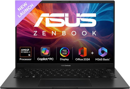 ASUS Zenbook 14 UM3406KA-PP240WS Laptop (14 Inch | AMD Hexa Core Ryzen AI 5 | 16 GB | Windows 11 | 512 GB SSD)