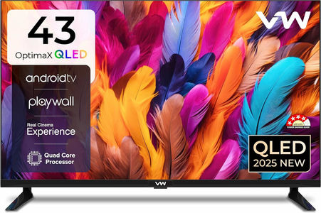 VW OptimaX Series VW43AQ1 43 inch Full HD Smart QLED TV