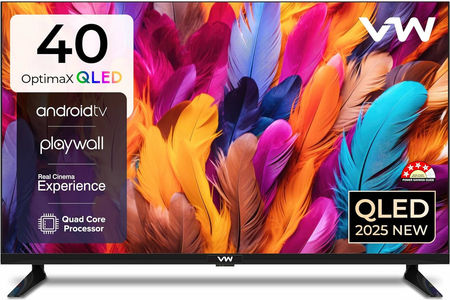 VW OptimaX Series VW40AQ1 40 inch Full HD Smart QLED TV