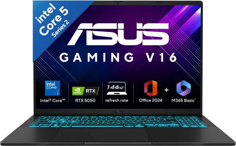 ASUS Gaming V16 V3607VH-RP037WS Laptop (16 Inch | Core 5 Series 2 | 16 GB | Windows 11 | 512 GB SSD)