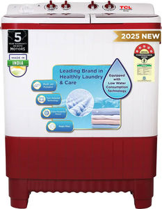 TCL 10 Kg Semi Automatic Top Load Washing Machine (TWT100-P103PW)