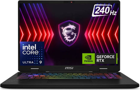 MSI Crosshair 17 HX AI D2XWGKG-031IN Laptop (17 Inch | Core Ultra 9 Series 2 | 32 GB | Windows 11 | 1 TB SSD)