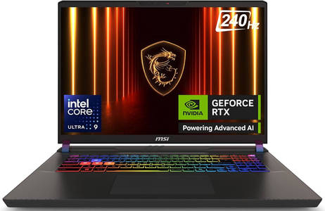 MSI Vector 17 HX AI A2XWHG-206IN Laptop (17 Inch | Core Ultra 9 Series 2 | 32 GB | Windows 11 | 2 TB SSD)