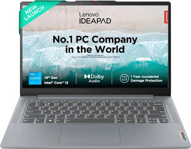 Lenovo IdeaPad Slim 3 14IRU8 (82X60062IN) Laptop (14 Inch | Core i3 13th Gen | 8 GB | Windows 11 | 512 GB SSD)
