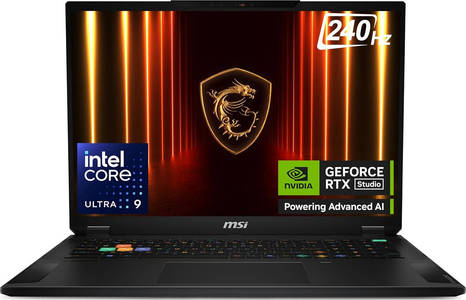 MSI Stealth 18 HX AI A2XWHG-043IN Laptop (18 Inch | Core Ultra 9 Series 2 | 32 GB | Windows 11 | 2 TB SSD)