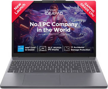 Lenovo IdeaPad Slim 3 15IRH10 (83K100CGIN) Laptop (15.3 Inch | Core i5 13th Gen | 16 GB | Windows 11 | 512 GB SSD)