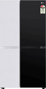 LG GL-B257DMK3 650 L 3 Star Inverter Frost Free Side By Side Door Refrigerator