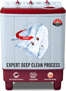 Power Guard 7.5 Kg Semi Automatic Top Load Washing Machine (PG75WM-BG-OP)