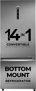 Haier HEB-452TS-P 445 L 2 Star Inverter Frost Free Bottom-Mount Freezer Refrigerator