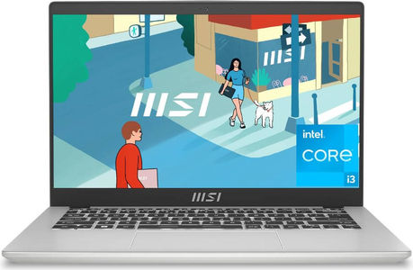 MSI Modern 14 C13M-115IN Laptop (14 Inch | Core i3 13th Gen | 8 GB | Windows 11 | 512 GB SSD)