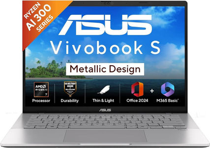 ASUS VivoBook S14 M3407KA-SF2701WS Laptop (14 Inch | AMD Octa Core Ryzen AI 7 | 16 GB | Windows 11 | 512 GB SSD)