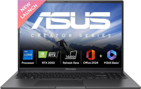 ASUS Vivobook 16X K3605VC-RP517WS Laptop (16 Inch | Core i7 13th Gen | 16 GB | Windows 11 | 512 GB SSD)