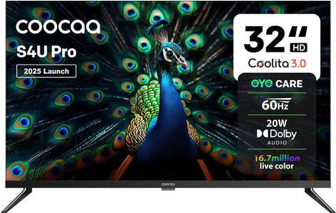 Coocaa 32S4U Pro 32 inch HD ready Smart LED TV