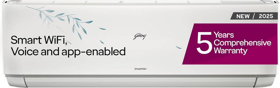 Godrej EI 18A3T PYA IVBL IOT 1.5 Ton 3 Star Inverter Split Air Conditioner