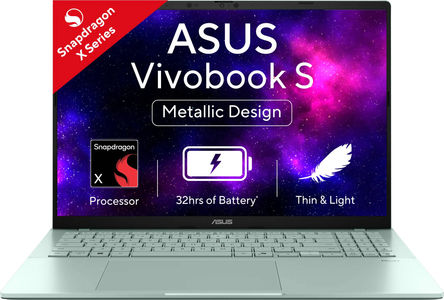 ASUS Vivobook S16 S3607QA-SH079WS Laptop (16 Inch | Qualcomm Snapdragon Octa Core | 16 GB | Windows 11 | 512 GB SSD)