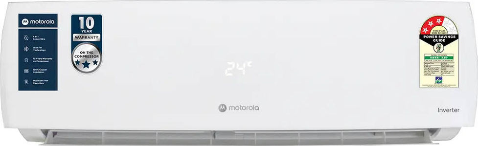 Motorola 153IBP24WM1 1.5 Ton 3 Star Inverter Split Air Conditioner
