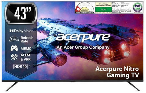 Acerpure Nitro AP43UG75PNTO5 43 inch UHD Smart QLED TV