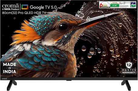 Croma CREL032HGQ024650 32 inch HD ready Smart QLED TV