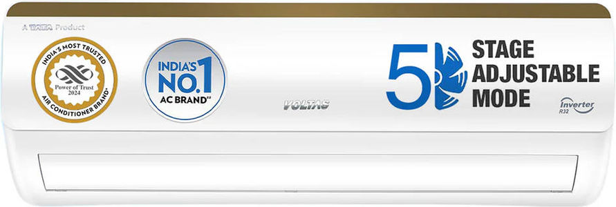 Voltas 125V Vertis Smart Elite Gold 1 Ton 5 Star Air Conditioners Air Conditioner