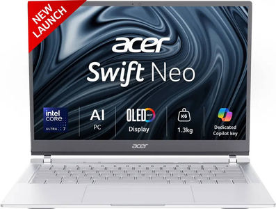 Acer Swift Neo SFN14-54H (UN.35GSI.00C) Laptop (14 Inch | Core Ultra 7 | 16 GB | Windows 11 | 1 TB SSD)