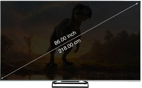 Sansui JSW86UGMQF 86 inch UHD Smart QD-Mini LED TV