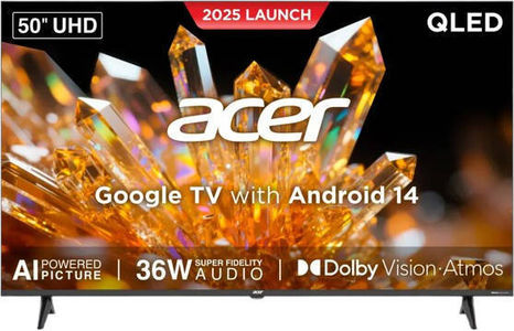 Acer AR50QDVGU2875BD 50 inch UHD Smart QLED TV