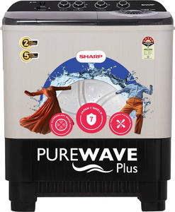 Sharp 14 Kg Semi Automatic Top Load Washing Machine (ES-SD140NB-TS)