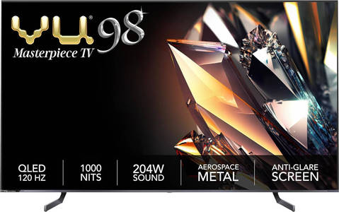 Vu Masterpiece 98QV 98 inch UHD Smart QLED TV