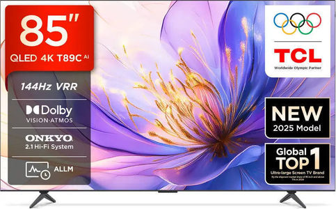 TCL 85T89C 85 inch UHD Smart QLED TV