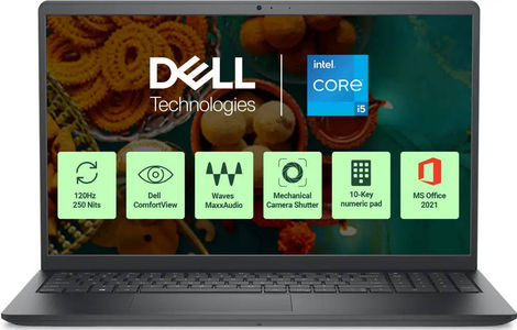 Dell Vostro 3520 (VN3520CYGGW001ORB1) Laptop (15.6 Inch | Core i5 12th Gen | 16 GB | Windows 11 | 512 GB SSD)