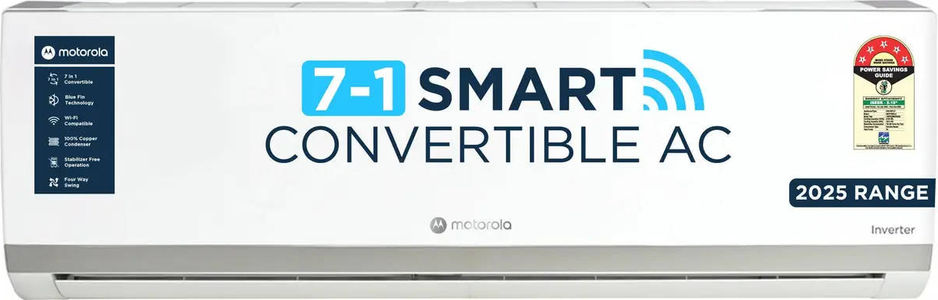 Motorola 155IPG25WMS 1.5 Ton 5 Star Inverter Split Air Conditioner