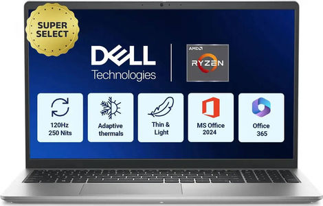 Dell Inspiron 15 3535 (ODC1525580201RINS1) Laptop (15.6 Inch | AMD Ryzen 5 | 16 GB | Windows 11 | 512 GB SSD)