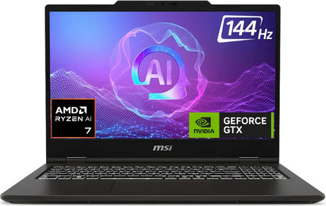 MSI A3HWEG-011IN Laptop (15.6 Inch | AMD Ryzen AI 7 | 16 GB | Windows 11 | 1 TB SSD)