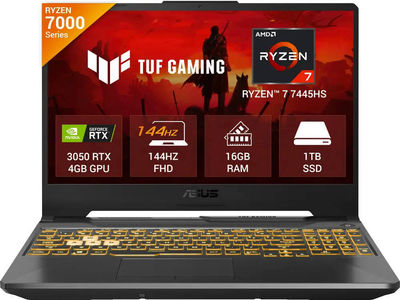 ASUS TUF Gaming A15 FA506NCG-HN249W Laptop (15.6 Inch | AMD Ryzen 7 | 16 GB | Windows 11 | 1 TB SSD)