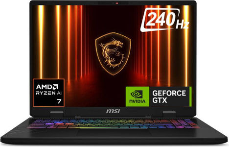 MSI Crosshair A16 HX D8WFKG-036IN Laptop (16.1 Inch | AMD Ryzen 7 | 16 GB | Windows 11 | 1 TB SSD)