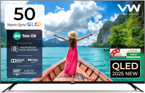 VW Nano Sync Series VW50JQ1 50 inch UHD Smart QLED TV