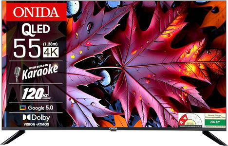 Onida NEXG KARAOKE Q55UGI120 55 inch (139 cm) QLED 4K TV