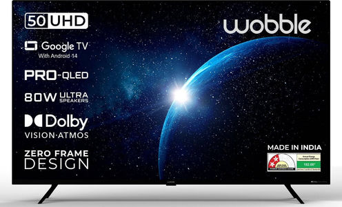 Wobble WB50QDXGU2875T24 50 inch (127 cm) QLED 4K TV