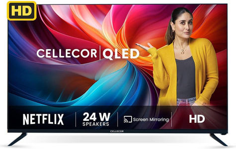 Cellecor EX-32X 31.50 inch (80 cm) QLED HD-Ready TV