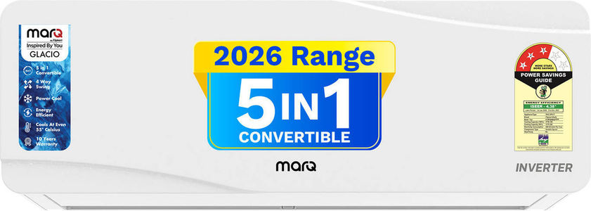 MarQ by Flipkart 103IPG26WQ 1 Ton 3 Star Inverter Air Conditioners AC