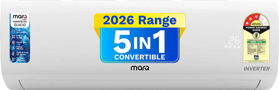 MarQ by Flipkart 153IPG26WQ 1.5 Ton 3 Star  Air Conditioners AC