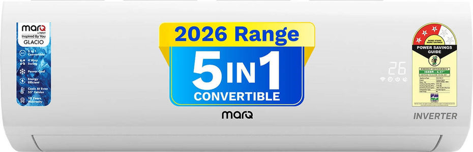 MarQ by Flipkart 203IPG26WQ 2 Ton 3 Star  Air Conditioners AC