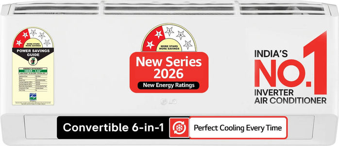 LG AS-Q11KNVE 0.8 Ton 2 Star Inverter Air Conditioners Air Conditioner
