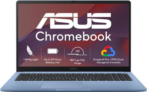 ASUS Chromebook (CM1505CM4A-S70080) Laptop (15.60 Inch | Kompanio 540 | 4 GB | Google Chrome | 64 GB SSD)