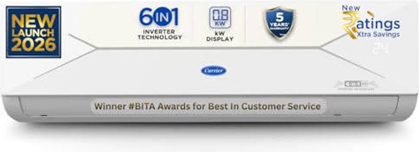 Carrier CAI18EE5R36F0 1.5 Ton 5 Star Inverter Split Air Conditioner