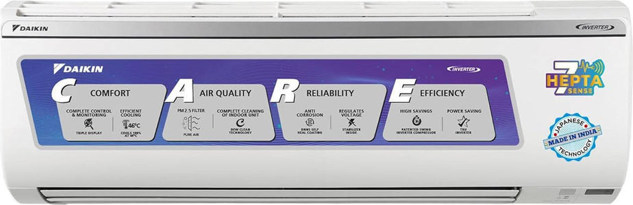 Daikin FTKU50UV16VF 1.5 Ton 5 Star Inverter Split AC